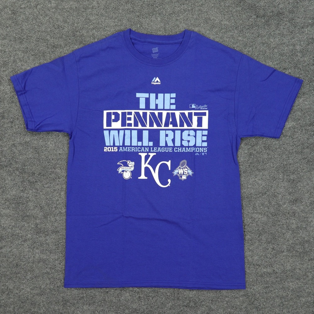 Kansas City Royals Shirt Mens Medium MLB Baseball 2015 AL Champions World Series